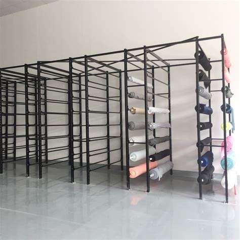 metal frame fabric roll display rack|Amazon.com: Fabric Display Racks.